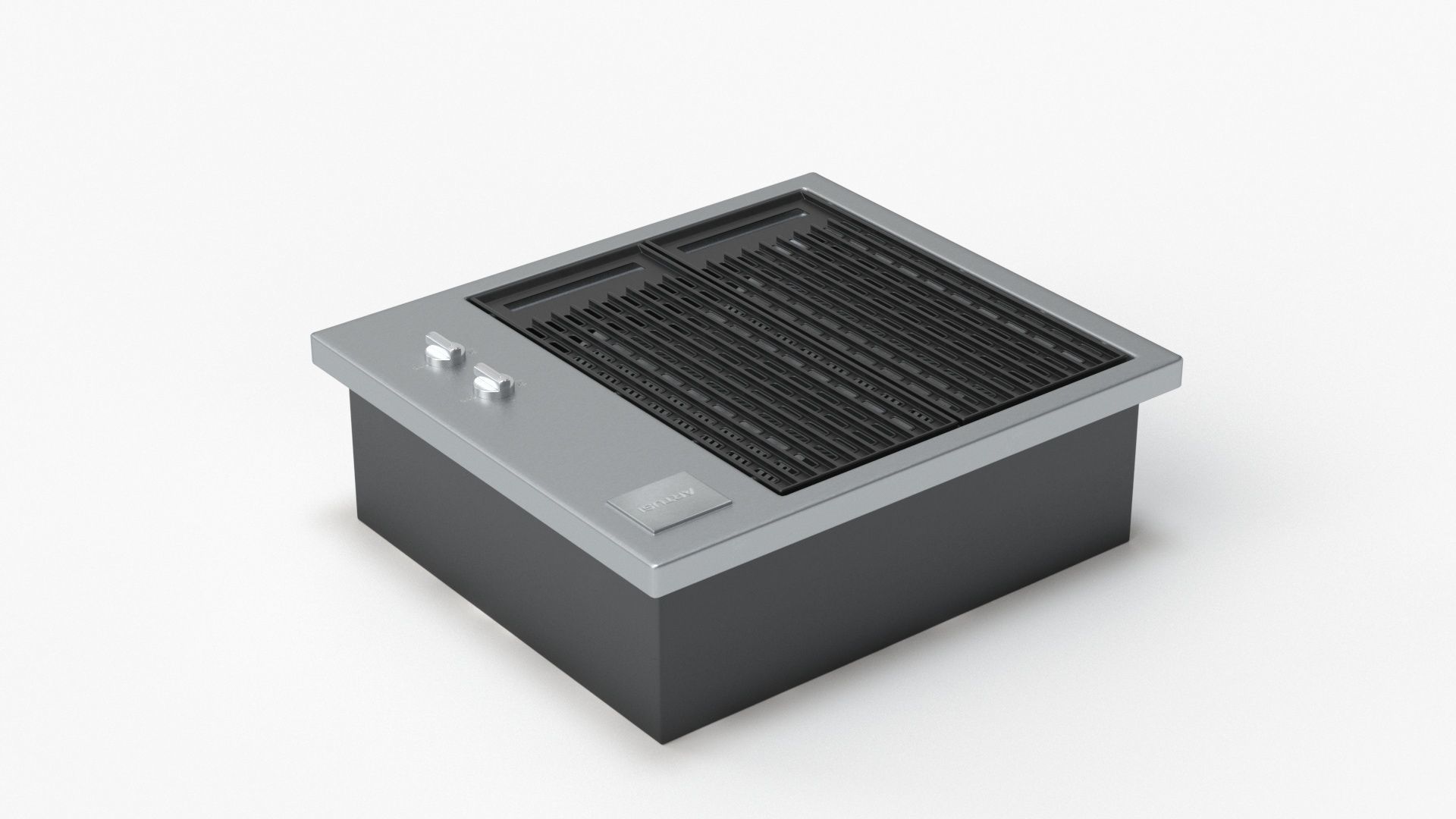 Artusi Built-In Barbecue ABBQM3 Cookstop 3D model_28