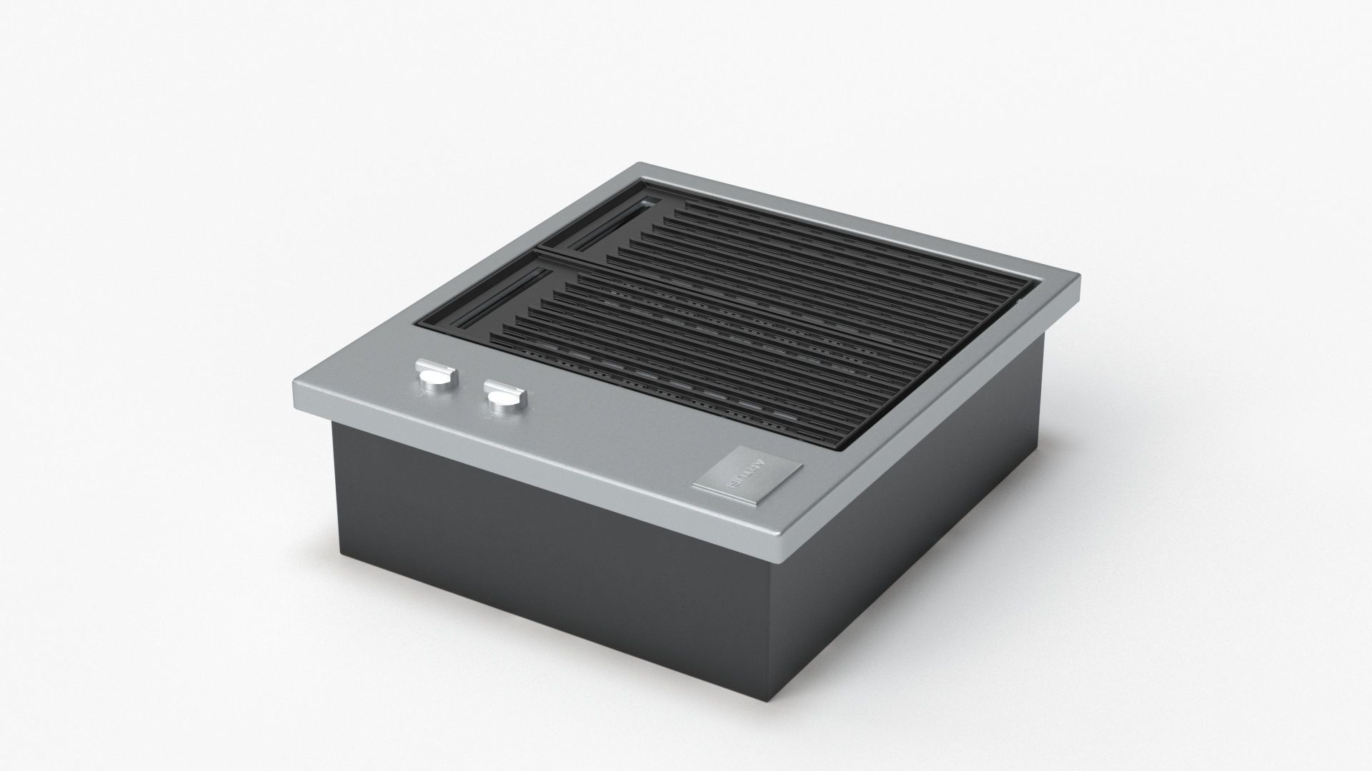 Artusi Built-In Barbecue ABBQM3 Cookstop 3D model_29