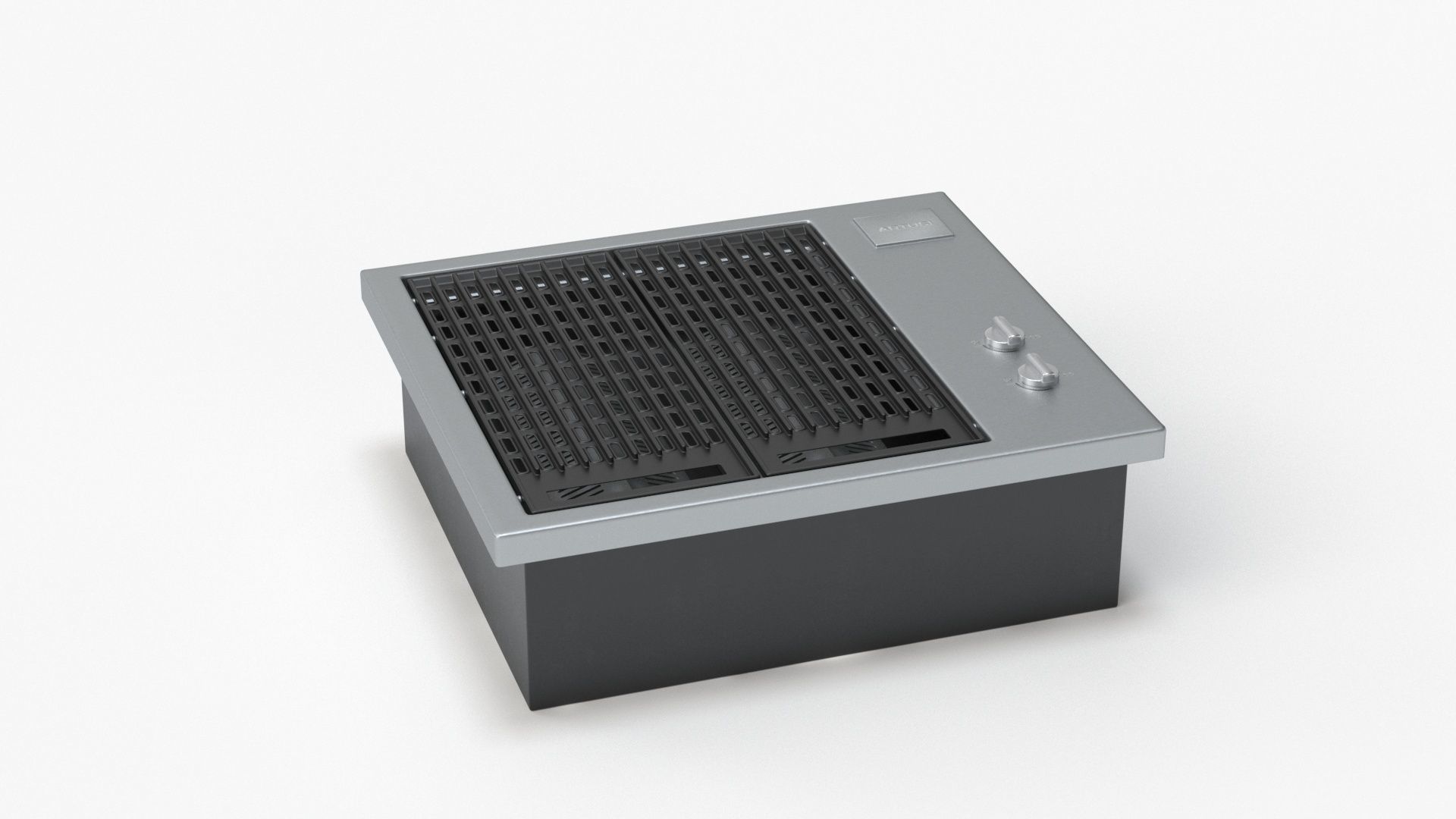 Artusi Built-In Barbecue ABBQM3 Cookstop 3D model_18
