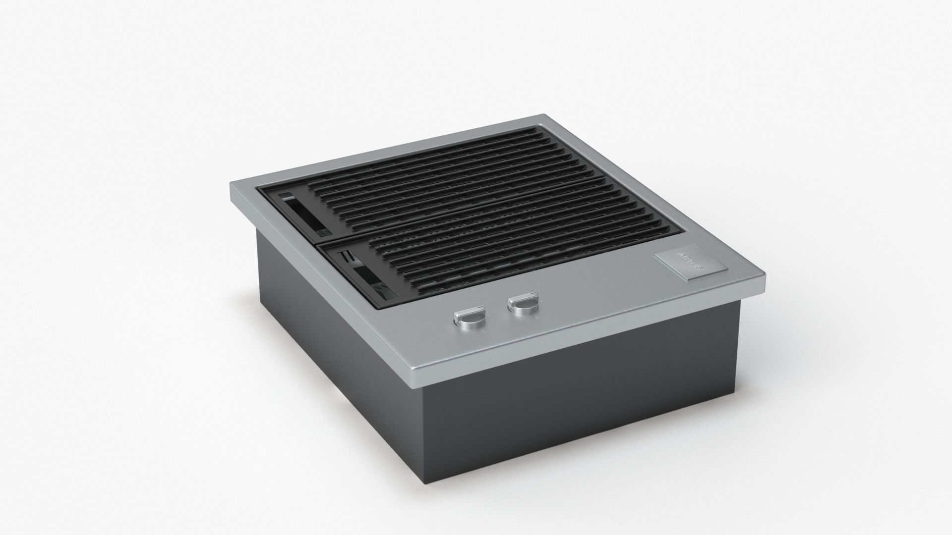 Artusi Built-In Barbecue ABBQM3 Cookstop 3D model_32