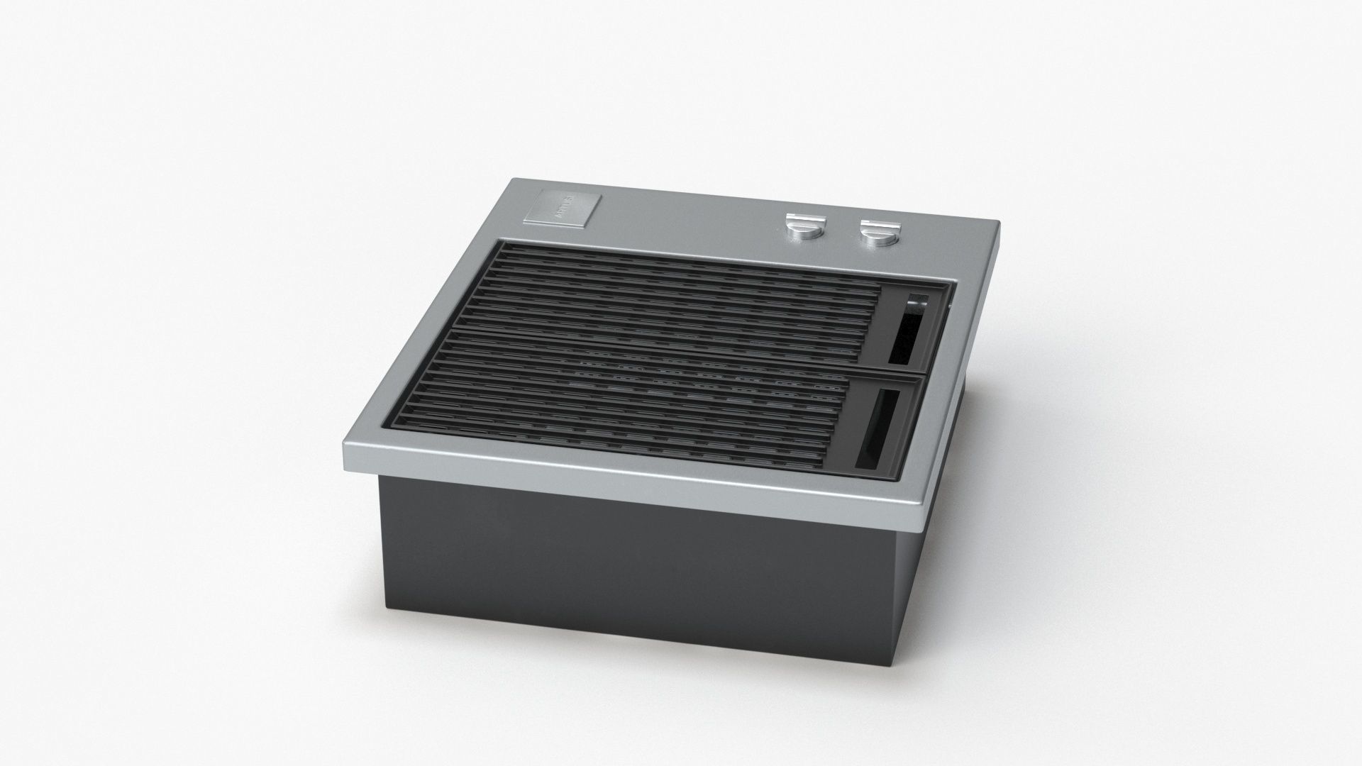 Artusi Built-In Barbecue ABBQM3 Cookstop 3D model_21