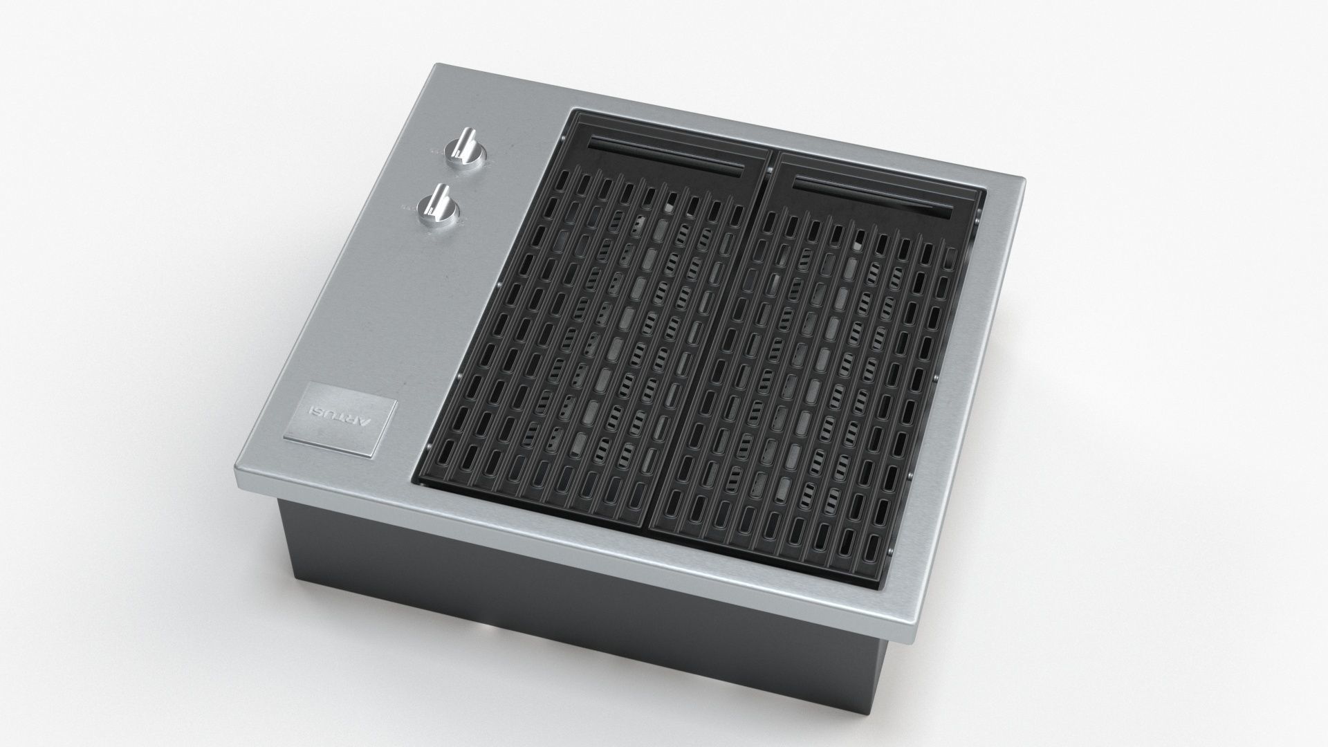 Artusi Built-In Barbecue ABBQM3 Cookstop 3D model_9