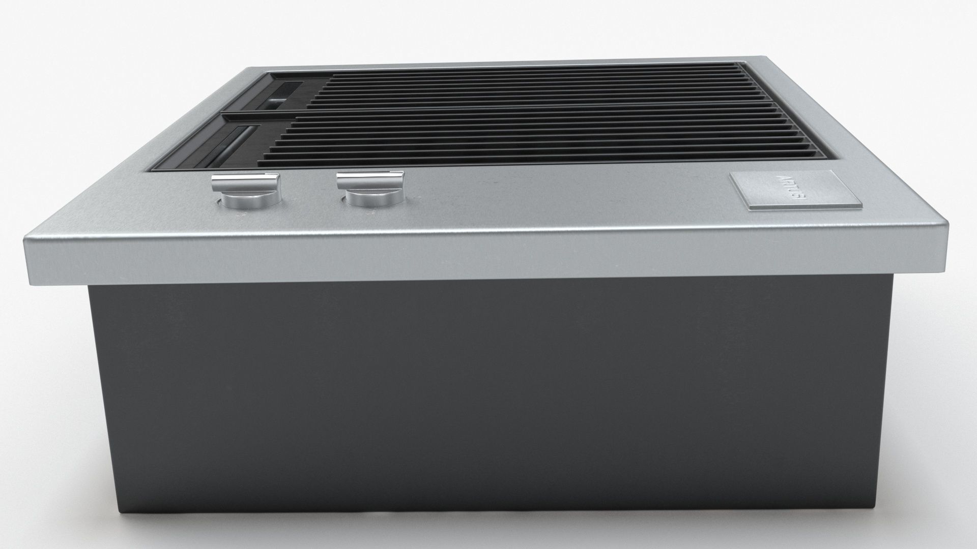 Artusi Built-In Barbecue ABBQM3 Cookstop 3D model_2