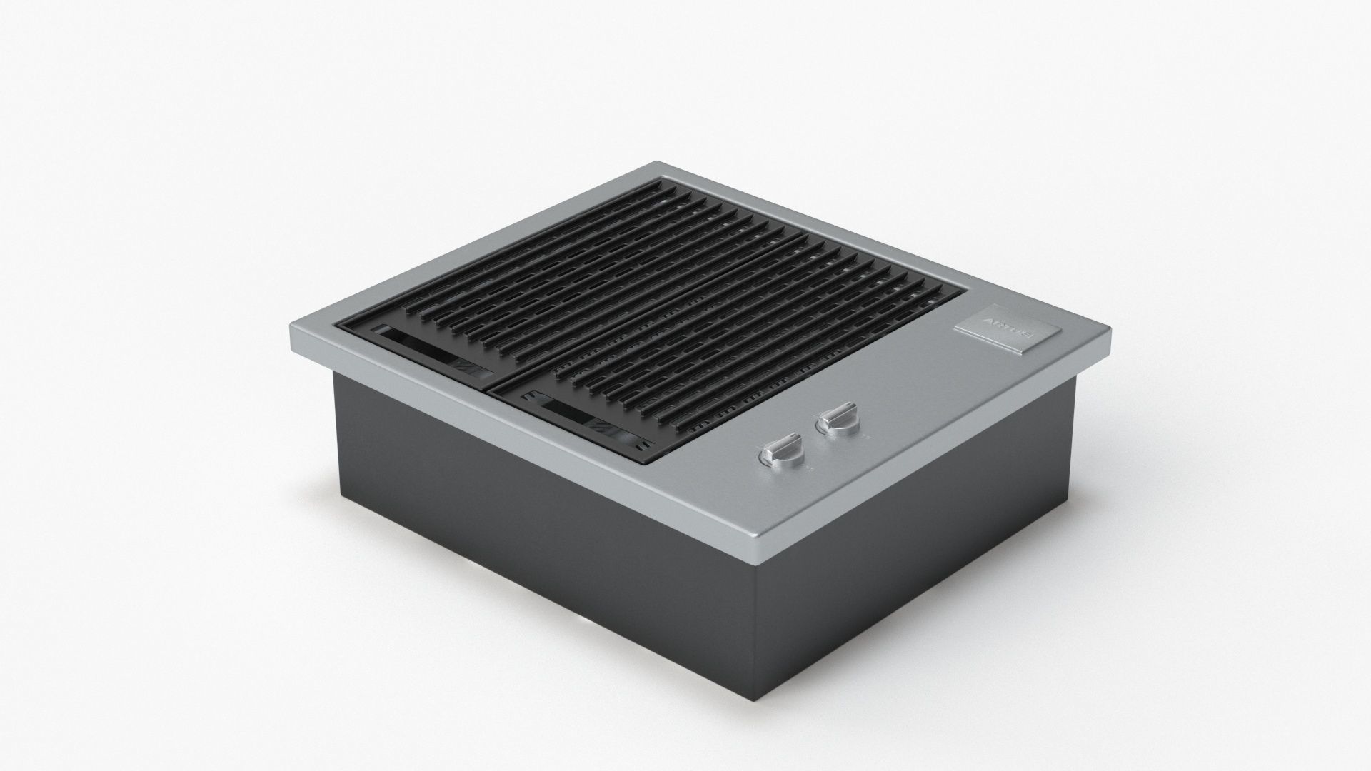 Artusi Built-In Barbecue ABBQM3 Cookstop 3D model_33