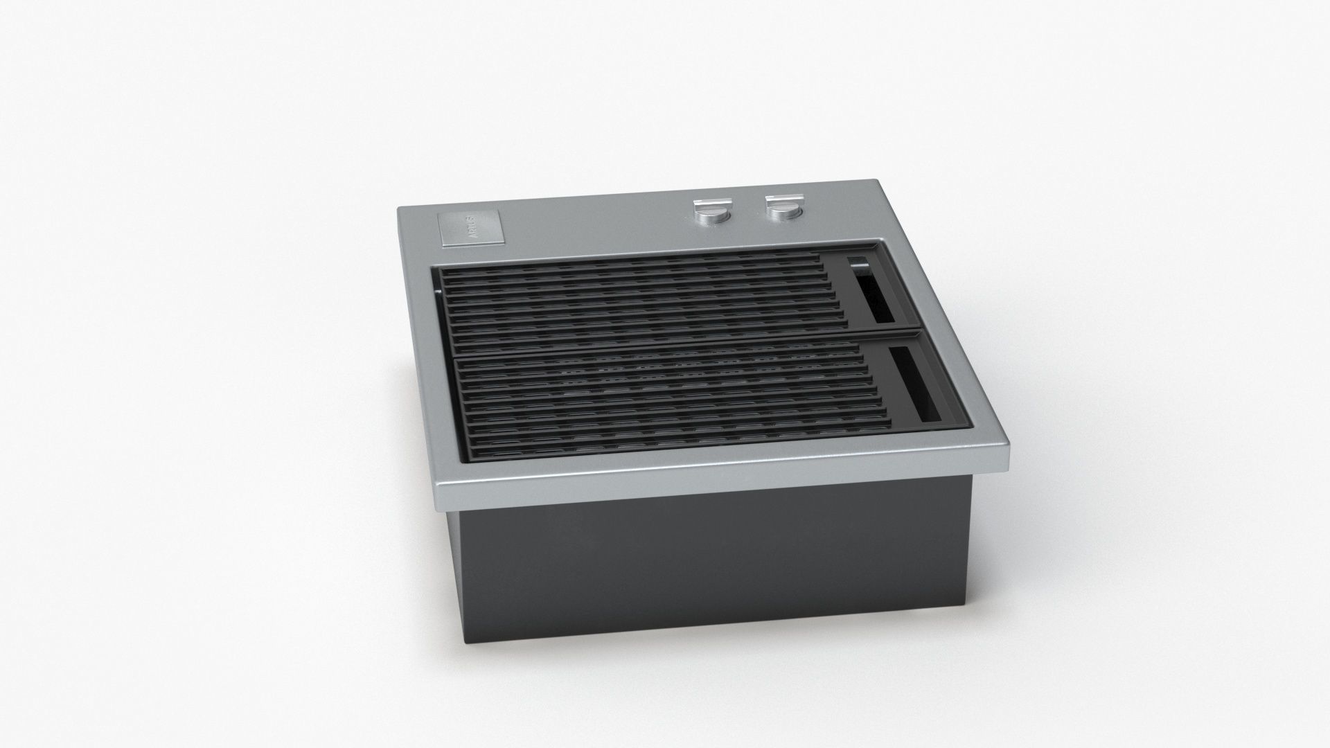 Artusi Built-In Barbecue ABBQM3 Cookstop 3D model_22