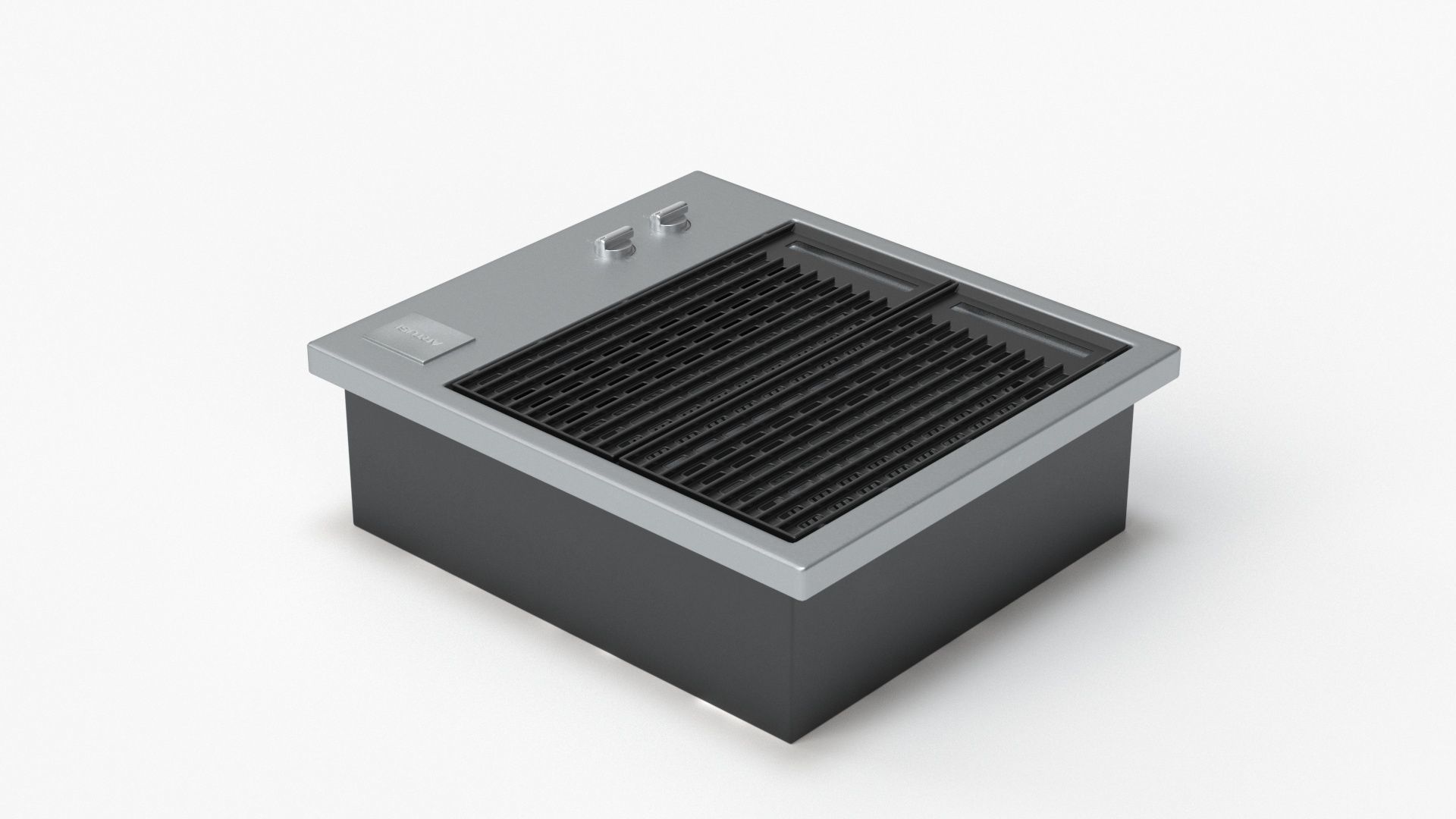 Artusi Built-In Barbecue ABBQM3 Cookstop 3D model_24