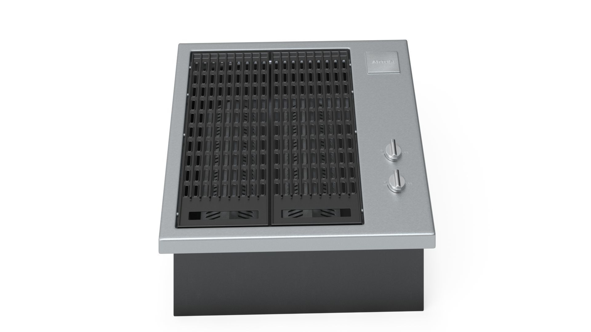 Artusi Built-In Barbecue ABBQM3 Cookstop 3D model_16