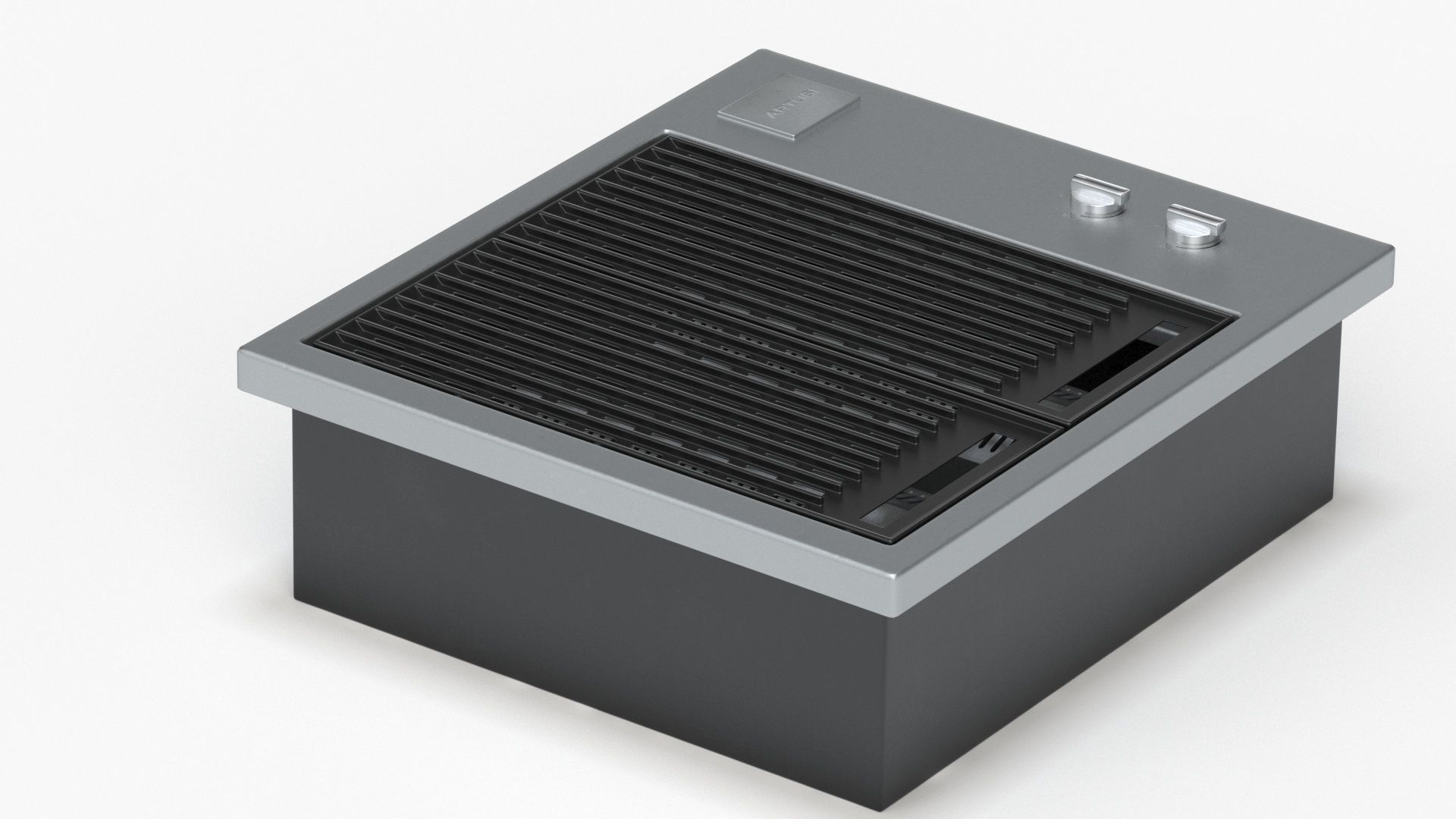 Artusi Built-In Barbecue ABBQM3 Cookstop 3D model_14