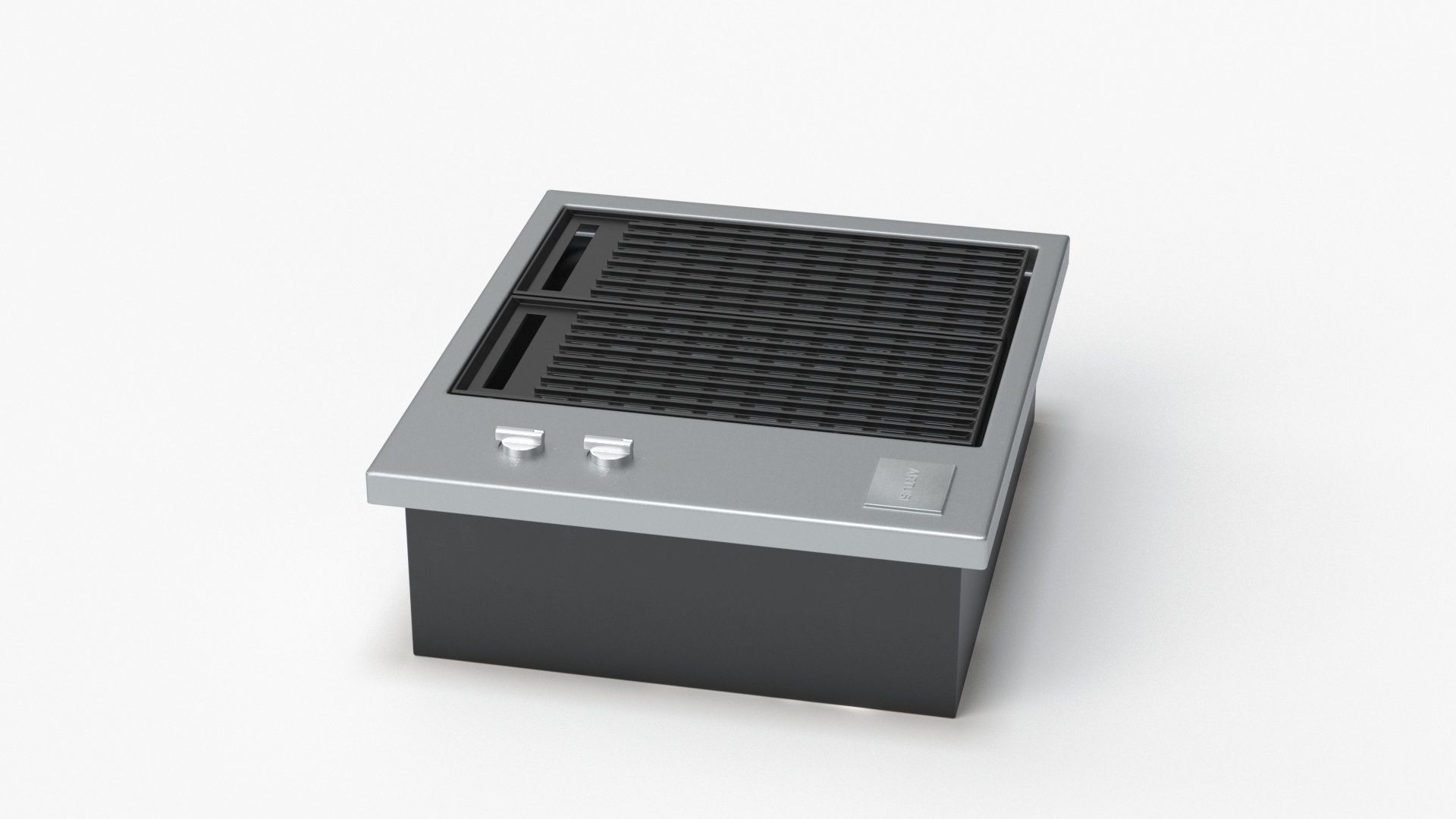 Artusi Built-In Barbecue ABBQM3 Cookstop 3D model_30