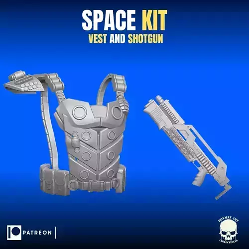 Space Kit for Action figures