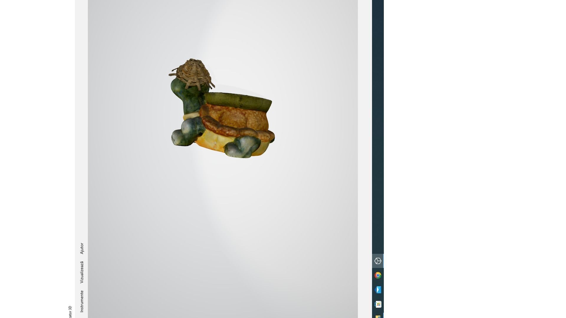 Frog toy decoration 3D print model_3