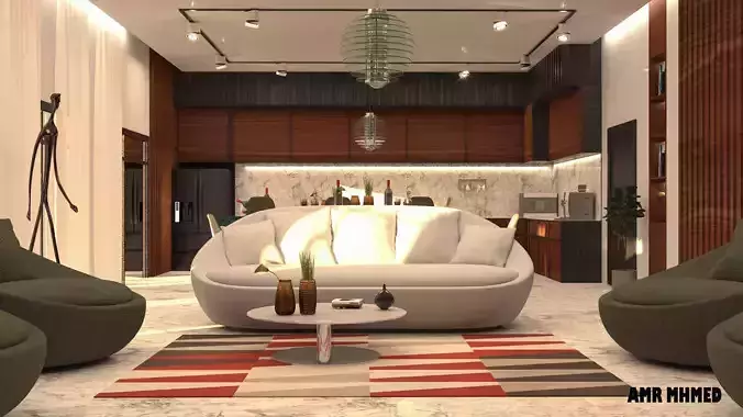 modern living room 