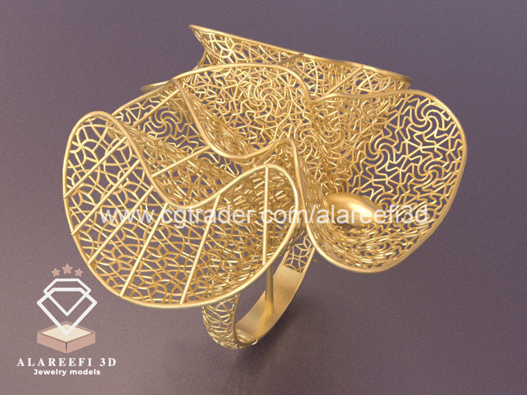 Set of 6 Ultra Vision Rings- set 013 3D print model_1