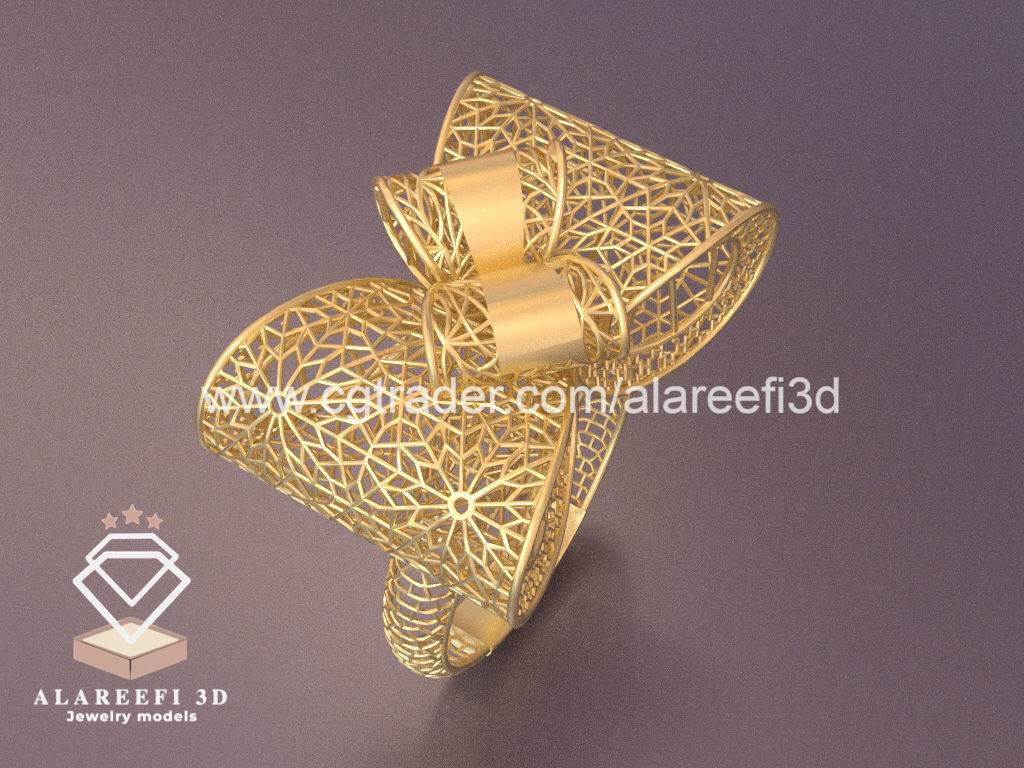 Set of 6 Ultra Vision Rings- set 013 3D print model_2