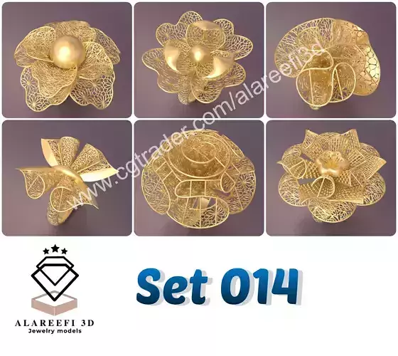 Set of 6 Ultra Vision Rings- set 014