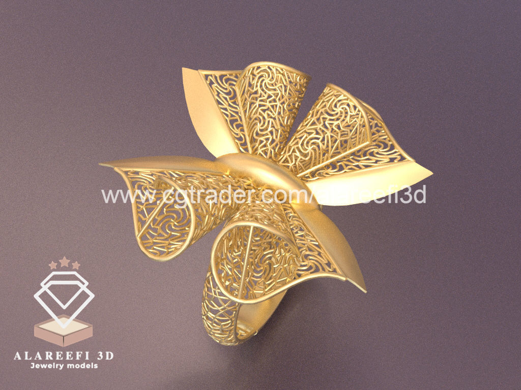 Set of 6 Ultra Vision Rings- set 014 3D print model_1