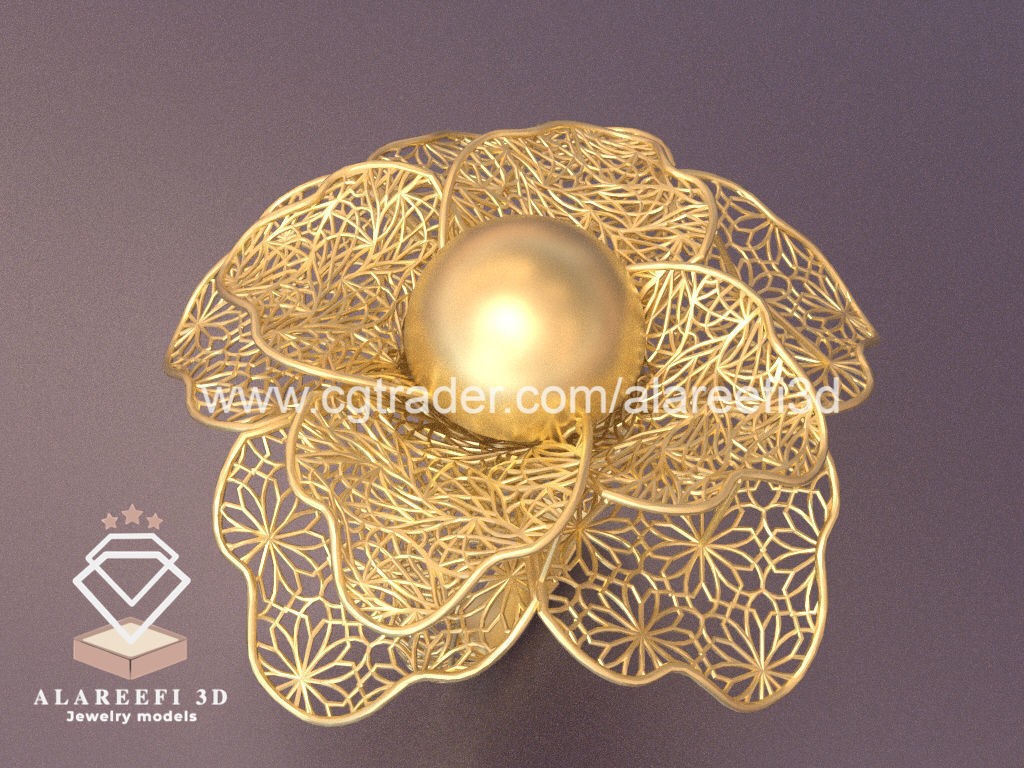 Set of 6 Ultra Vision Rings- set 014 3D print model_5