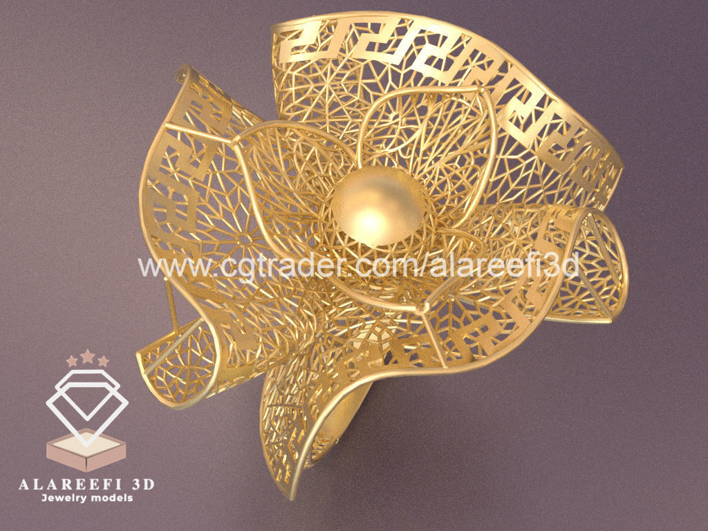 Set of 6 Ultra Vision Rings- set 015 3D print model_2