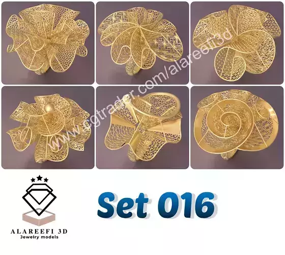 Set of 6 Ultra Vision Rings- set 016