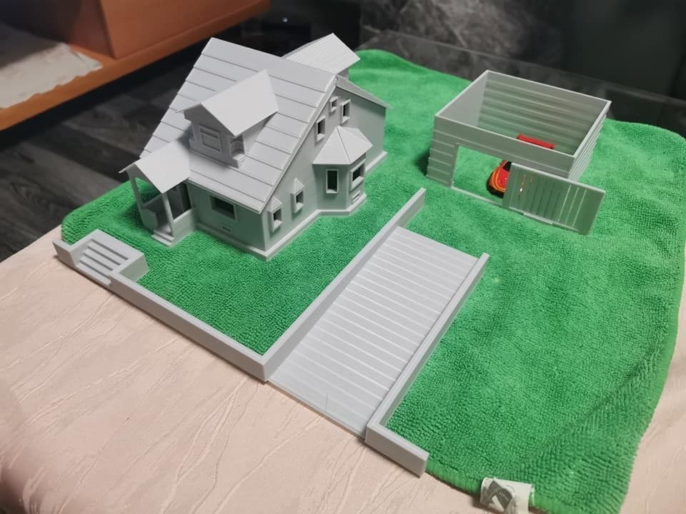 Toretto v1 house 3D print model_1