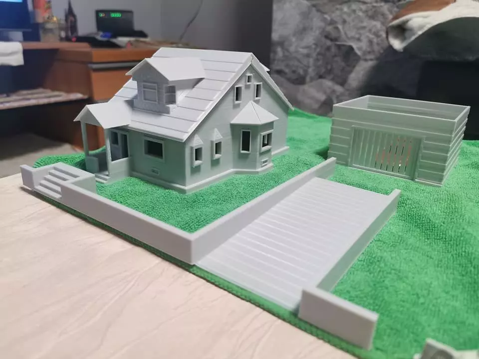 Toretto v1 house 3D print model_0