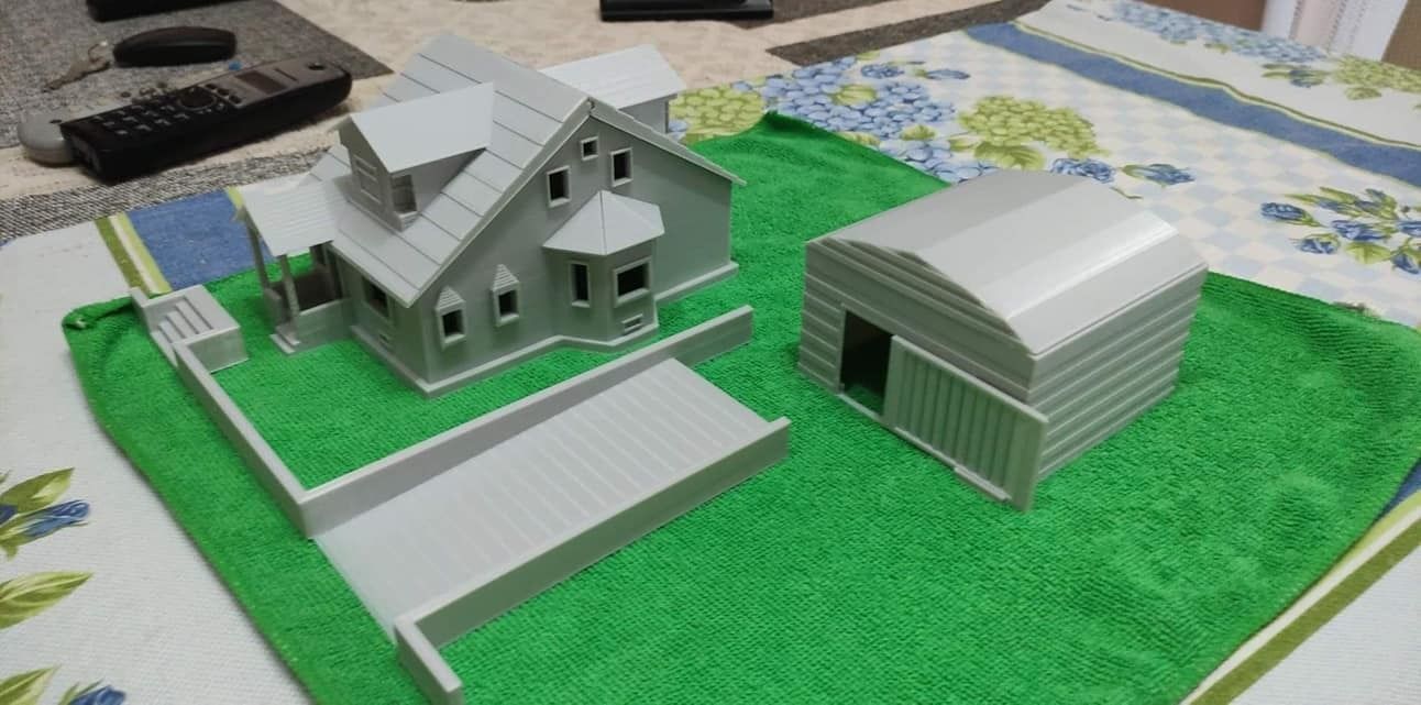 Toretto v1 house 3D print model_3