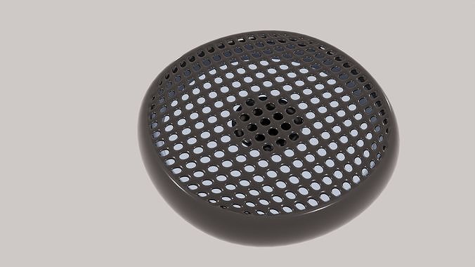 speaker with holes in it 3D model