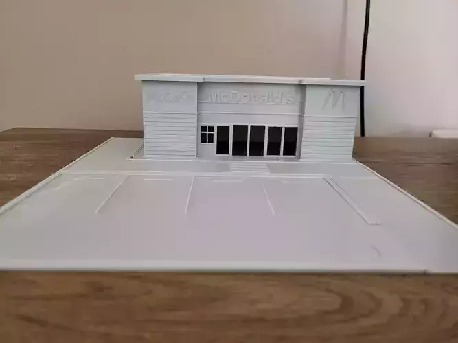 McDonalds diorama 1 64  3D print model
