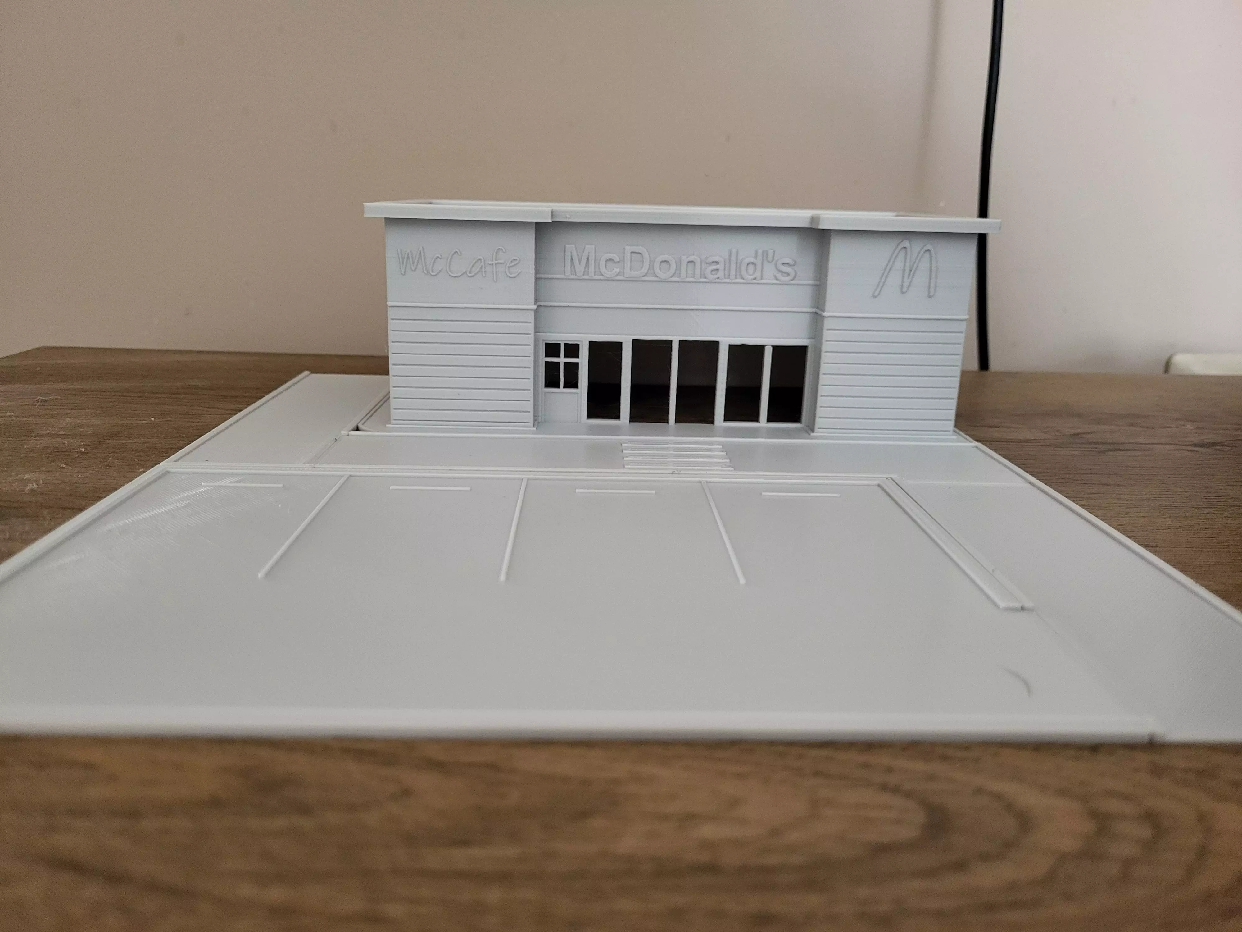 McDonalds diorama 1 64  3D print model_0