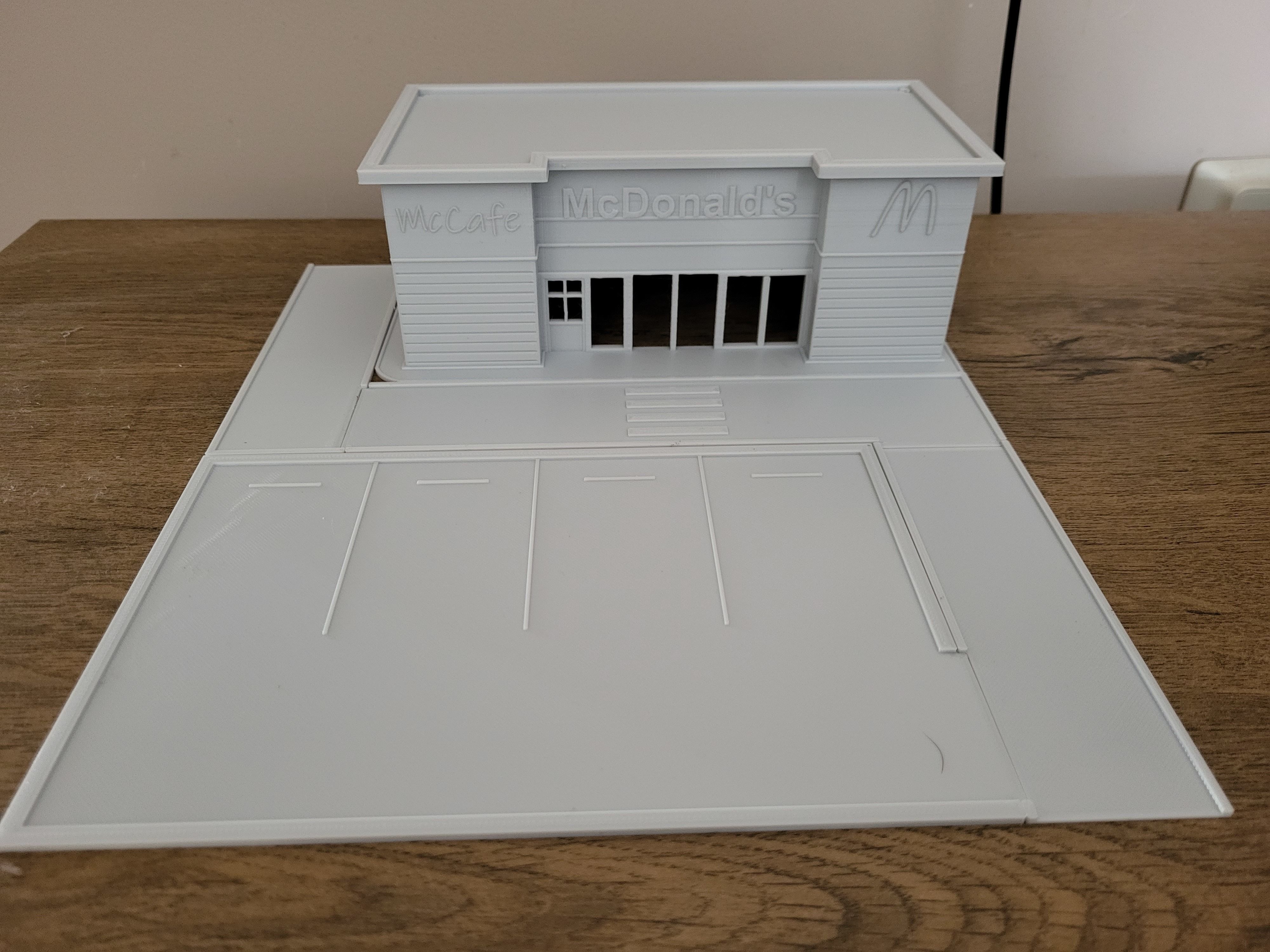 McDonalds diorama 1 64  3D print model_5
