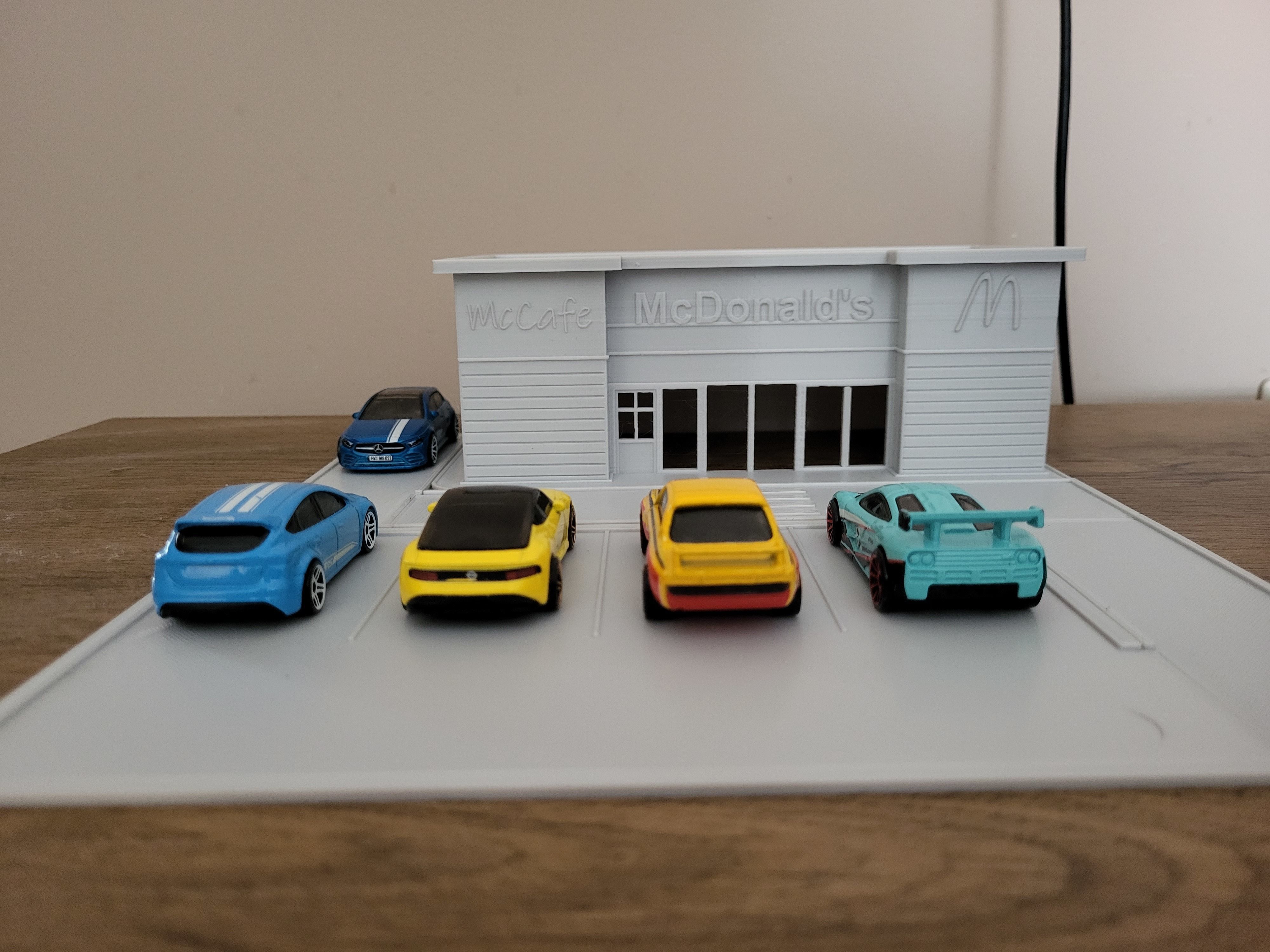 McDonalds diorama 1 64  3D print model_2