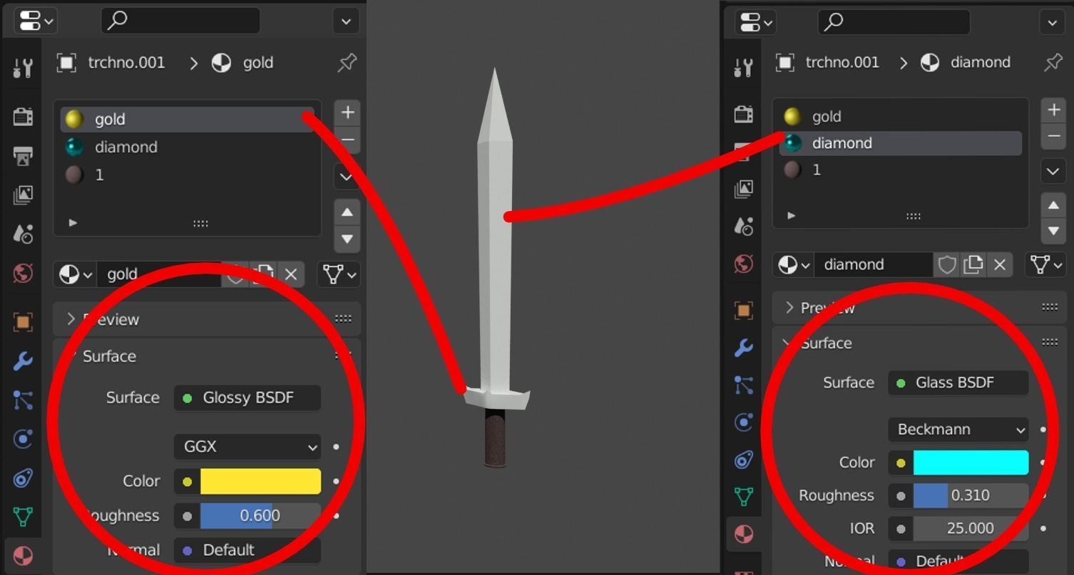 Technoblade sword 3D model CGTrader