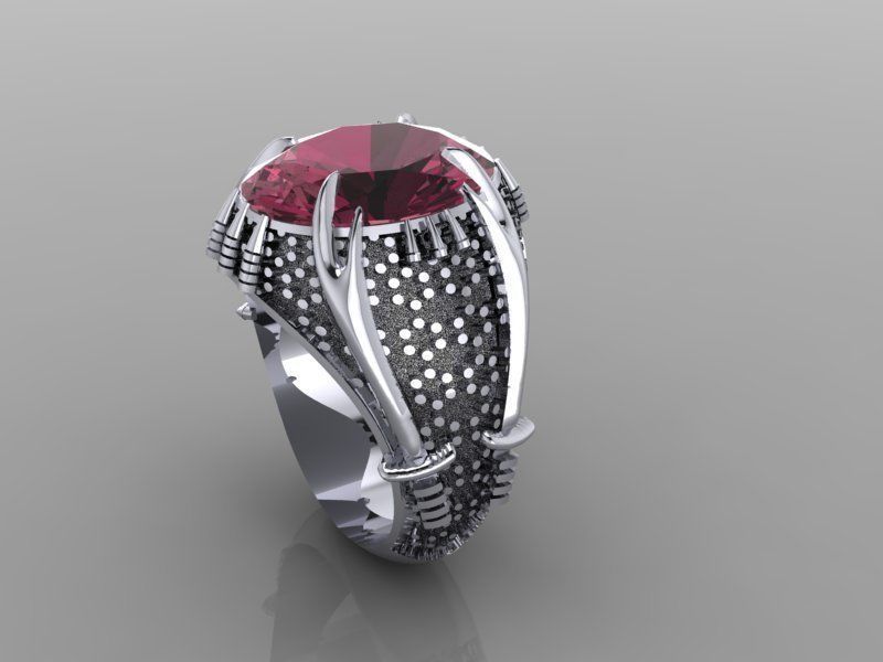 Classic Turkish Ring  3D Printable Design 3D print model_2