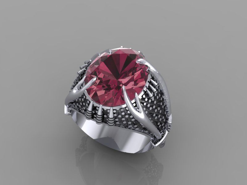 Classic Turkish Ring  3D Printable Design 3D print model_1