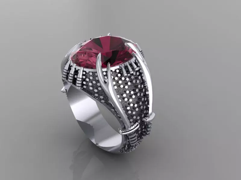 Classic Turkish Ring  3D Printable Design 3D print model_0