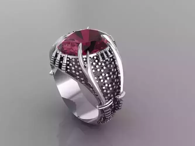 Classic Turkish Ring  3D Printable Design 3D print model