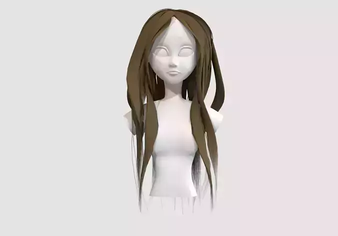 messy cartoon hairstyle 