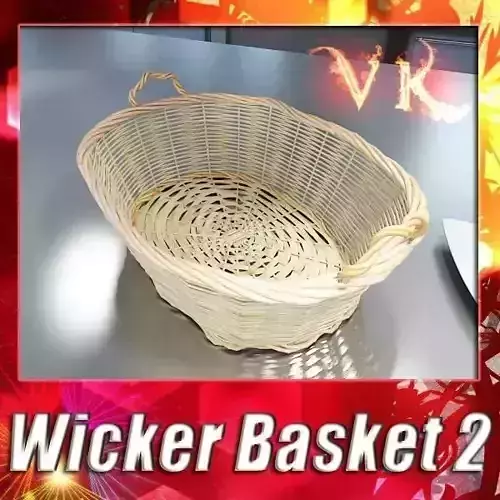Modern Wicker Basket
