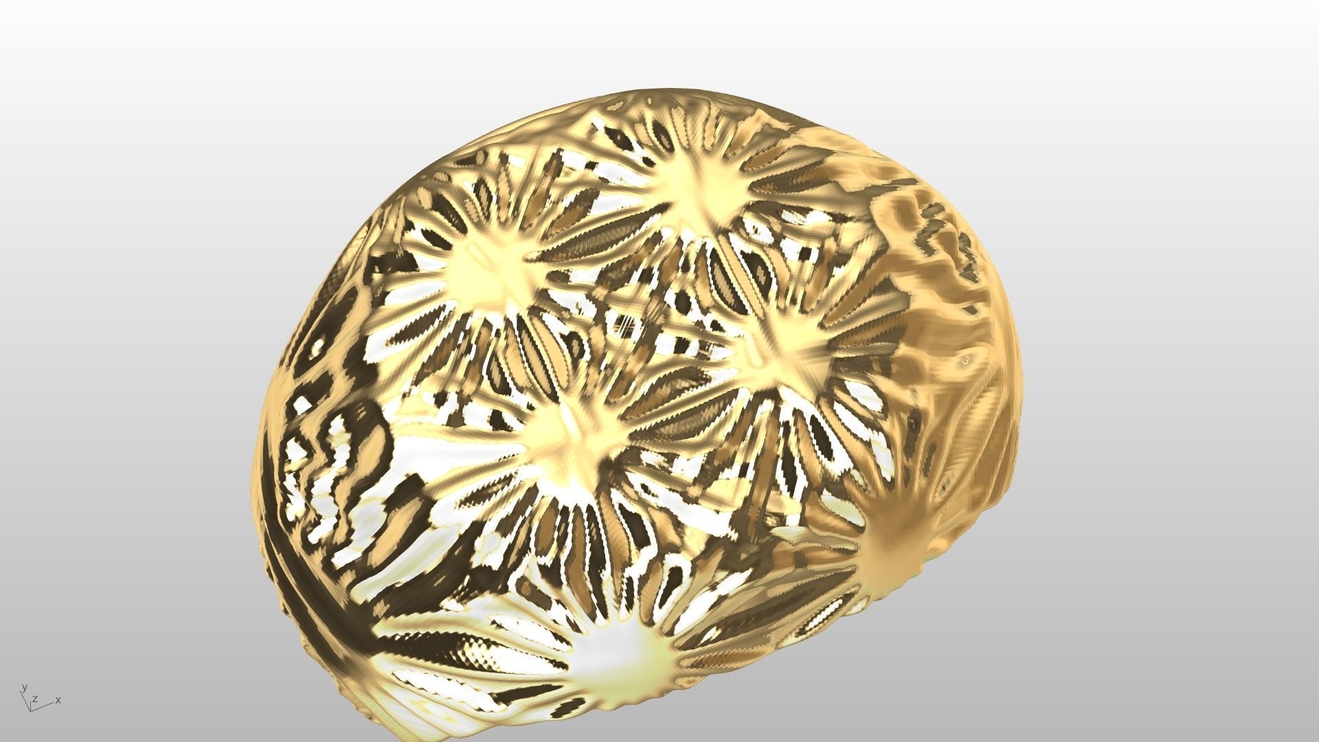 textured signet ringstl verified 3D print model_12