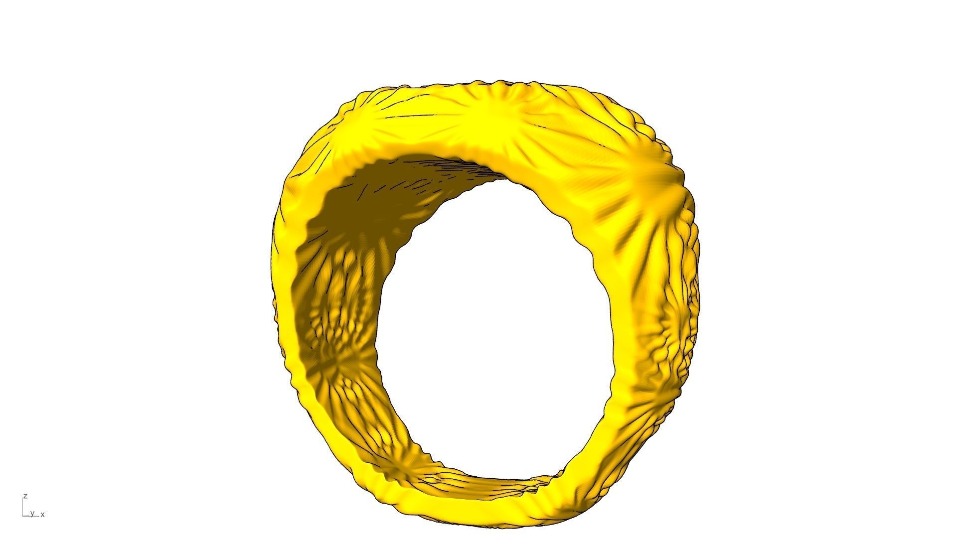 textured signet ringstl verified 3D print model_14