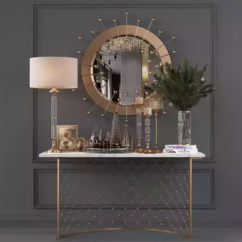 CRYSTAL DECORATIVE SET