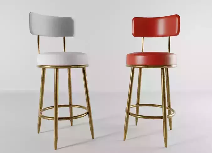 Two Types Of Bar Chair