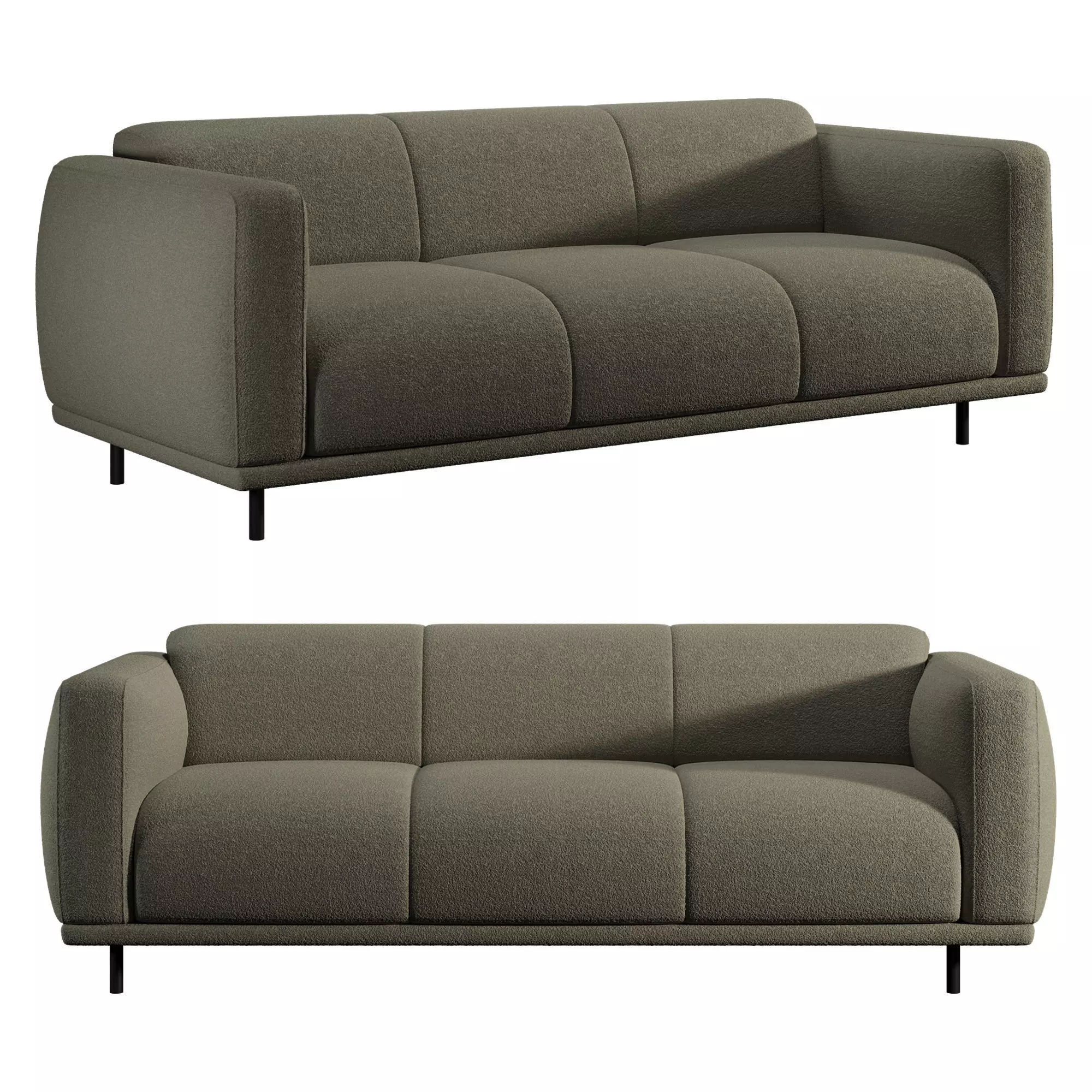 Teddy Sofa 3D model_0