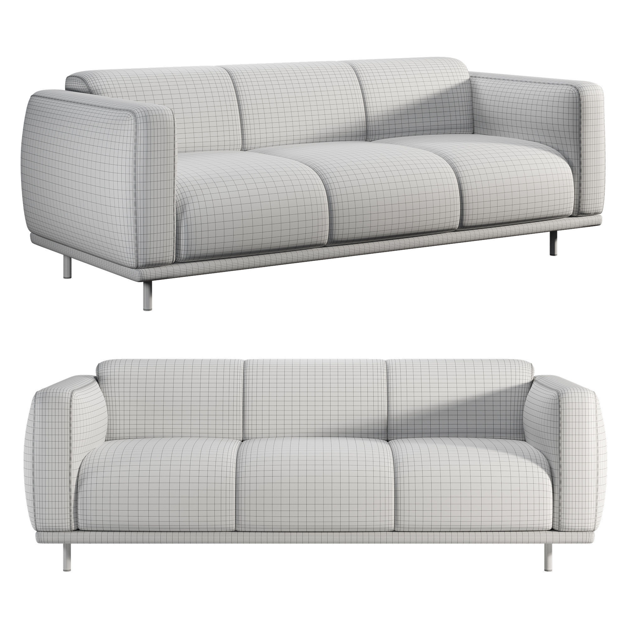 Teddy Sofa 3D model_1