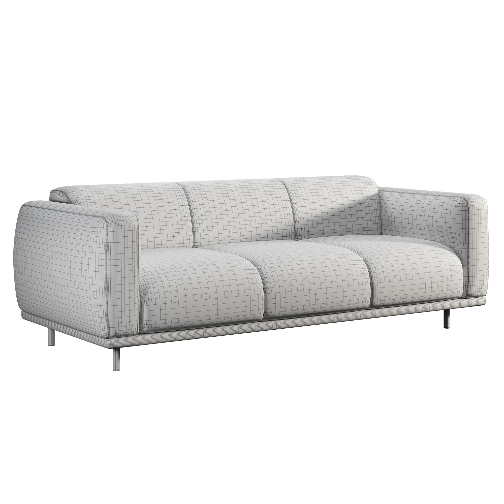 Teddy Sofa 3D model_3