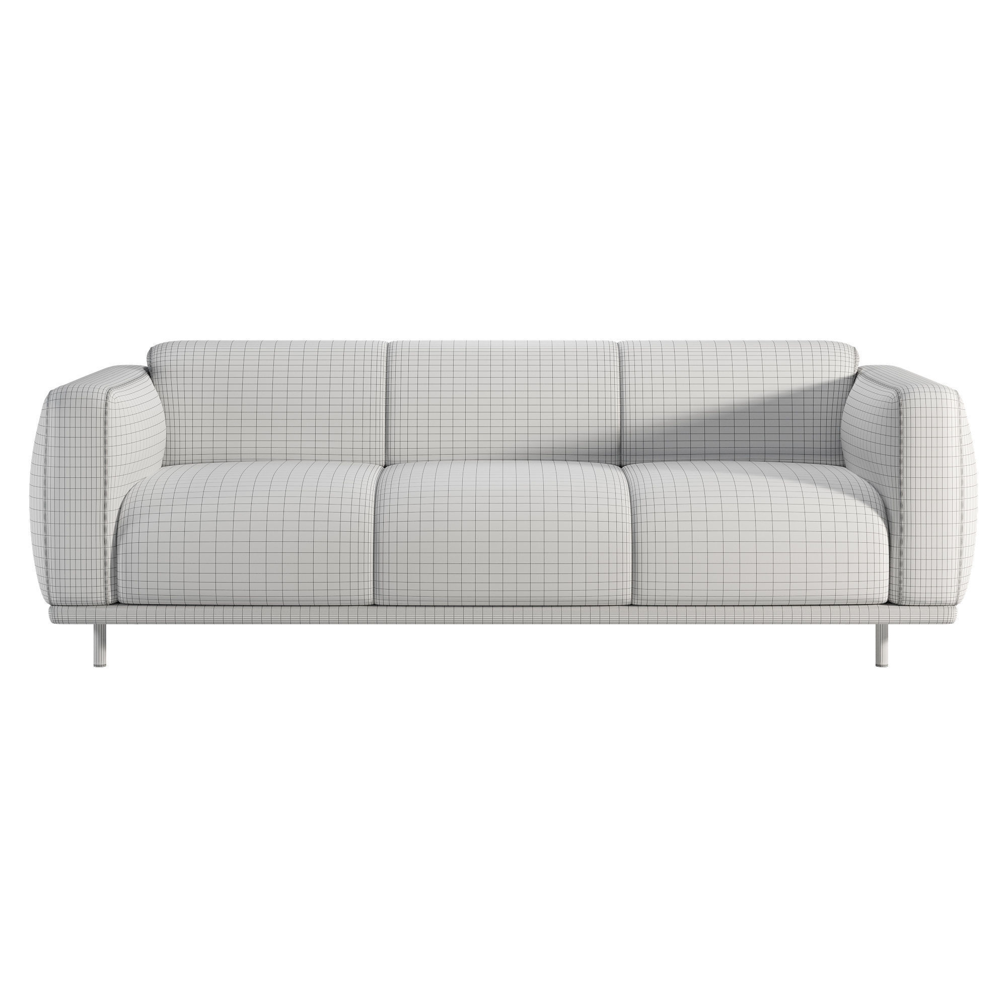 Teddy Sofa 3D model_7