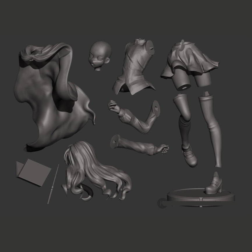 Louise Zero no Tsukaima 3D print model_1