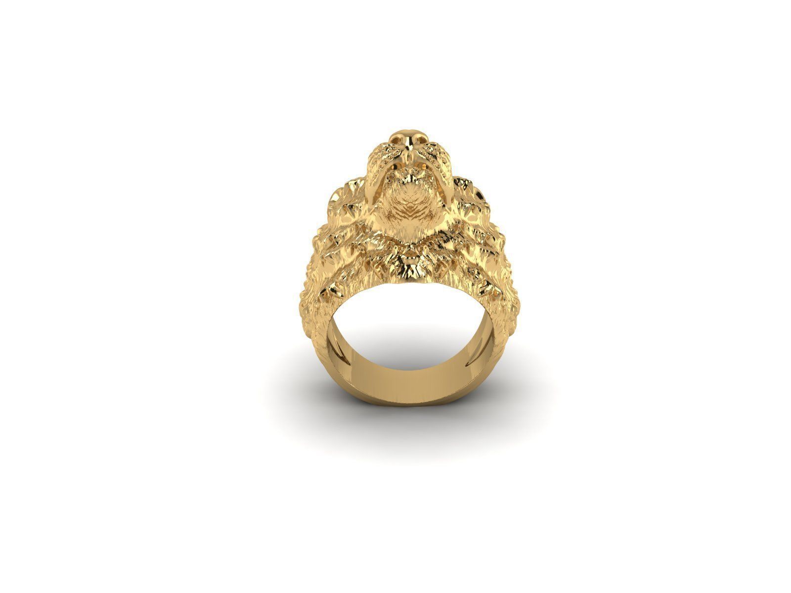 Tiger Rings 3D print model_2