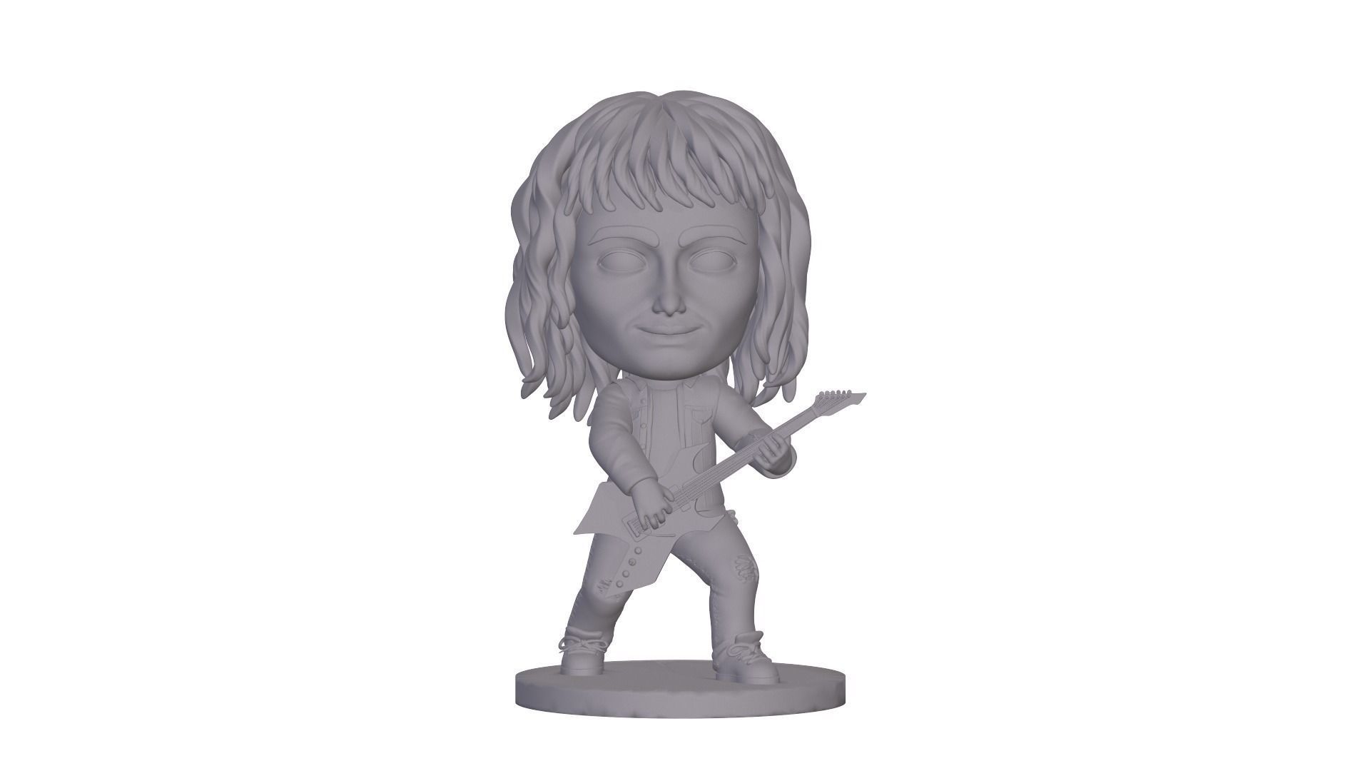 Eddie Munson - Stranger Things 3D print model_2