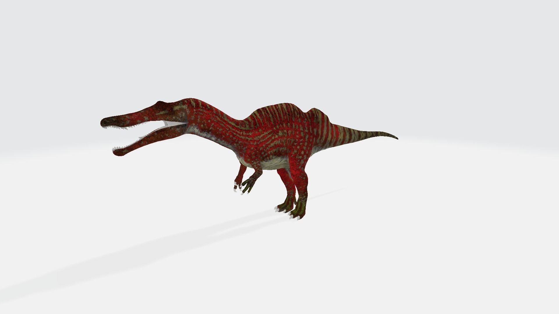 Ichtyovenator dinosaur 3D model_1